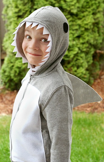 shark costume tutorial