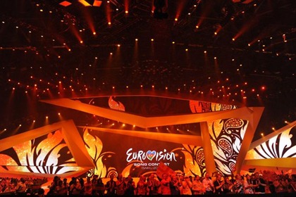 People applaud during the Second Semi-Final of the Eurovision 2012 song contest in the Azerbaijan's capital Baku People applaud during the Second Semi-Final of the Eurovision 2012 song contest in the Azerbaijan's capital Baku