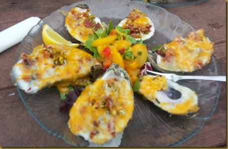 oysters at swordfish grill