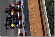 Vettel nelle qualifiche del gran premio di Monaco