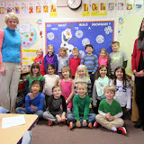 WBFJ Cici's Pizza Pledge - Calvary Baptist Christian School - Mrs. Swaim's 1st Grade Class - Winston