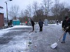 Kerstboomverbranding 2010: Foto