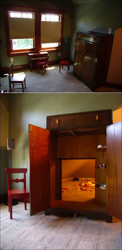 1. Wardrobe Hidden Playroom