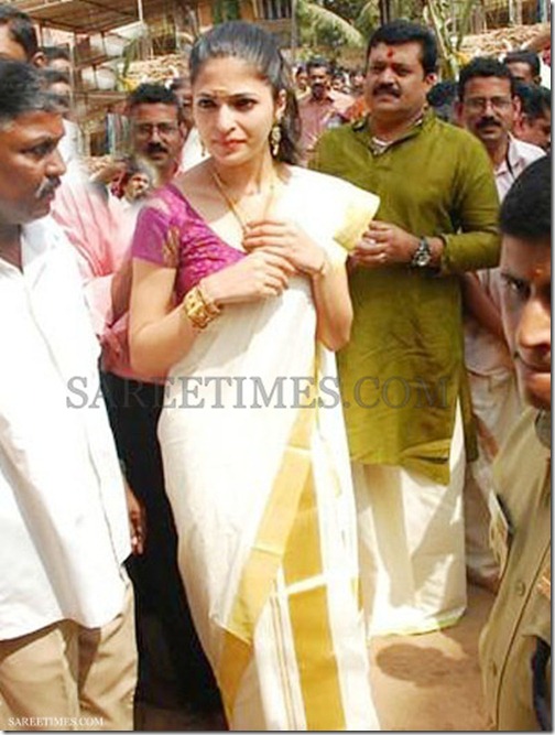 Parvathi_Omanakuttan_White_Traditional_Saree (2)
