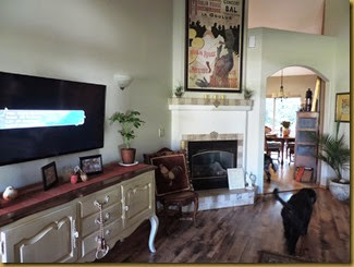 Living room "after" photos