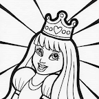 dibujos de princesas para colorear (14).gif