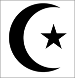 c0 Islamic star and crescent.