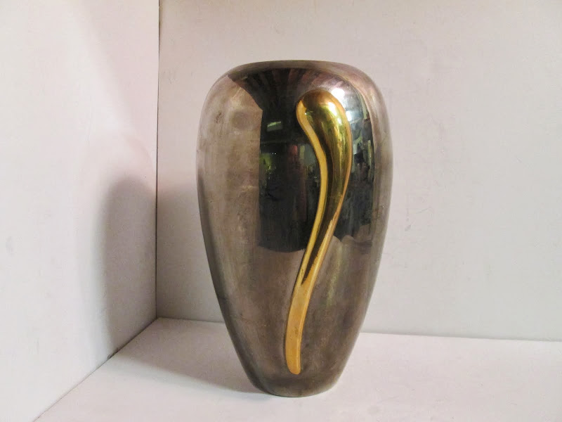 Metallic Vase
