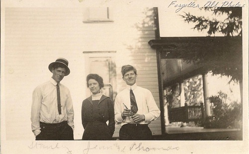 Postcard Cyko Lizzie Dawsons three kids Dorset 1