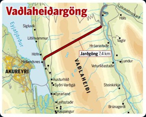 iceland Vaðlaheiðargöng