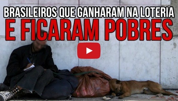 Brasileiros que ganharam na loteria e ficaram pobres Brasileiros que ganharam na loteria e ficaram pobres