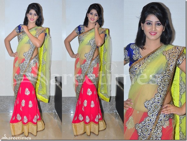 Green_Red_Half_Saree Green_Red_Half_Saree