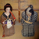traditional punishment at Edo Wonderland in Nikko, Japan 