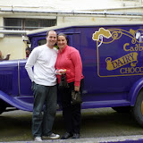 At the Cadbury Chocolate Factory - Dunedin, New Zealand