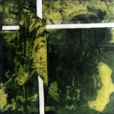 "Les attentes I" 1993; C3 C5/eau-forte, aquatinte;