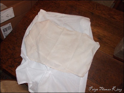 tea stained flour sack tea stained flour sack