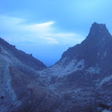 The Antene Peak on Sibayak just before dawn (Daniel Quinn, August 2011)