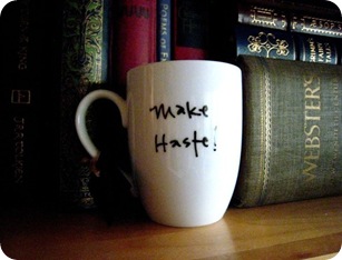 Make Hast mug