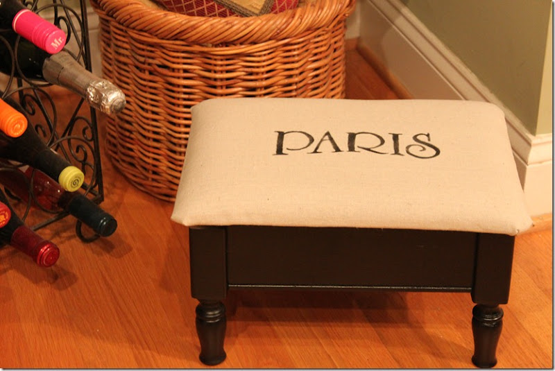 Paris Footstool 003 Paris Footstool 003
