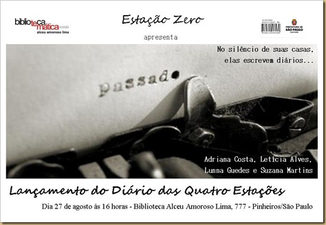 flyer do lançamento