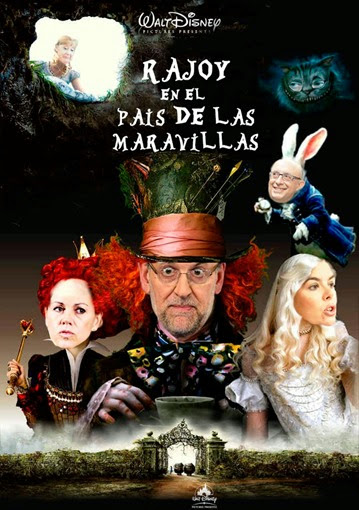 rajoy en el pais de las maravillas