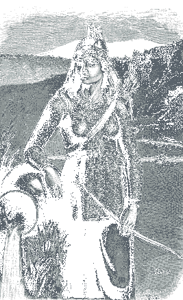 Skadhi The Huntress, Asatru Gods And Heroes