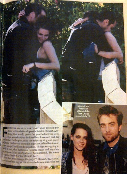Fotos Publicadas da Revista US Weekly onde Kristen Stewart aparece traindo o ator Robert Pattinson com o diretor Rupert Sanders.
