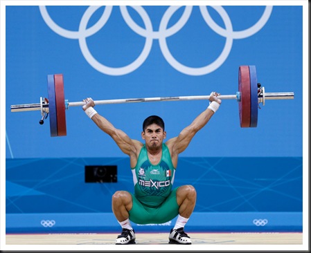 London Olympics Weightlifting Men