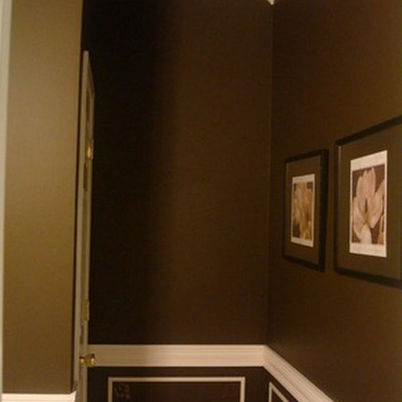 Powder room redo, complete!