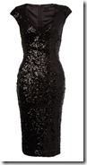 French Connection Midnight Sequin Dress