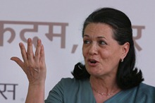 Mrs. Sonia Gandhi, leader of the Ruling Party of India, the Congress party, leader of the ruling coalition of India, United Progressive Alliance [UPA], but not the Prime minister of India. Heads the National Advisory Council [NAC]
