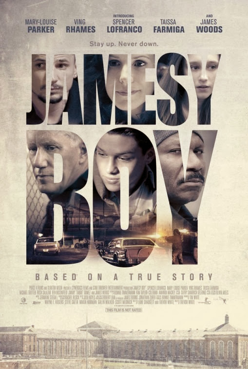 Jamesy Boy poszter, főszerepben Spencer Lofranco és Mary-Louise Parker