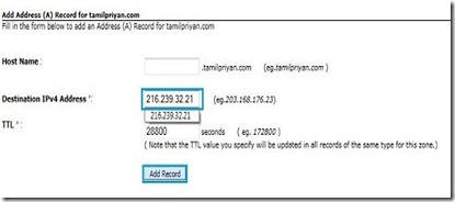 bigrock-blogger-mapping-adding-A-records