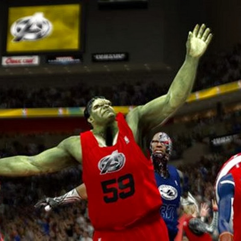 NBA 2K14 Mod ersetzt alle Spieler durch Superhelden