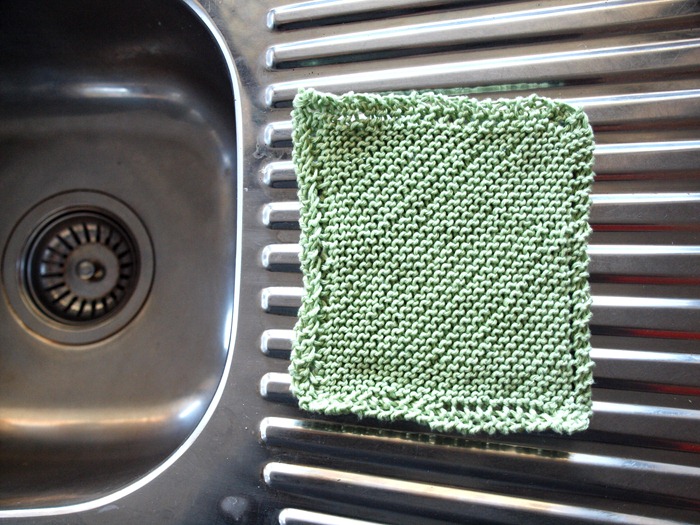 increase decrease dishcloth