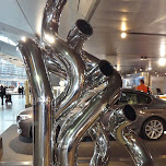 bmw exhaust art in Munich, Germany 
