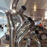 bmw exhaust art in Munich, Bayern, Germany