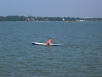 Rower in the sea Rower in the sea