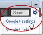 G Settings G Settings
