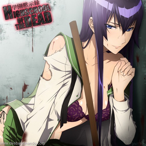 high school of the dead anime wallpapers papeis de parede download desbaratinando (8)