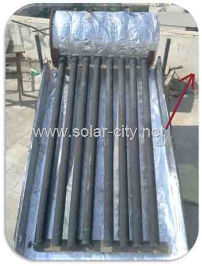 homemade solar water heater collector homemade solar water heater collector