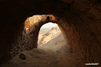 Archways between inner and outer walls of Ayaz Kala 1