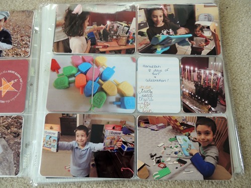Hanukkah Project Life Page