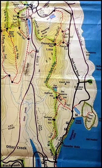 00 - map Gorham and Champlain - Hike