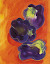 Three Purple Peppers
