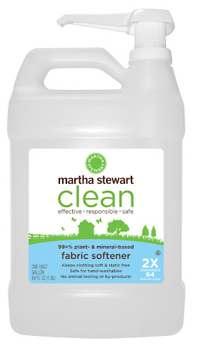 Fabric softener keeps clothing soft and static free and is safe for hand-washables