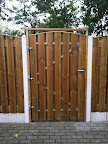 houten tuinpoort