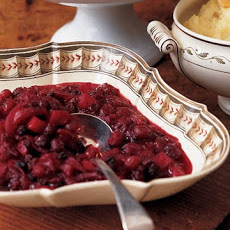 Chunky Apple Cranberry Sauce