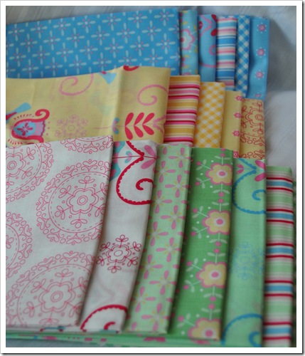 folk heart blue yellow green