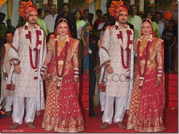 Esha_Deol_Wedding_Saree